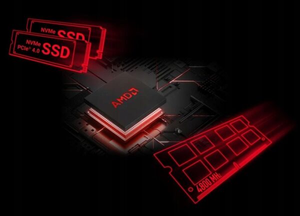 Laptop Acer Nitro V 15.6"FHD 144Hz Ryzen 5 7535HS 16GB SSD512 RTX3050 W11 - obrazek 12