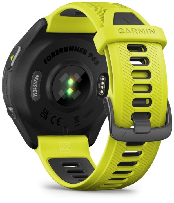 Garmin Forerunner 965 Tytanowa ramka żołty pasek 47mm - obrazek 7