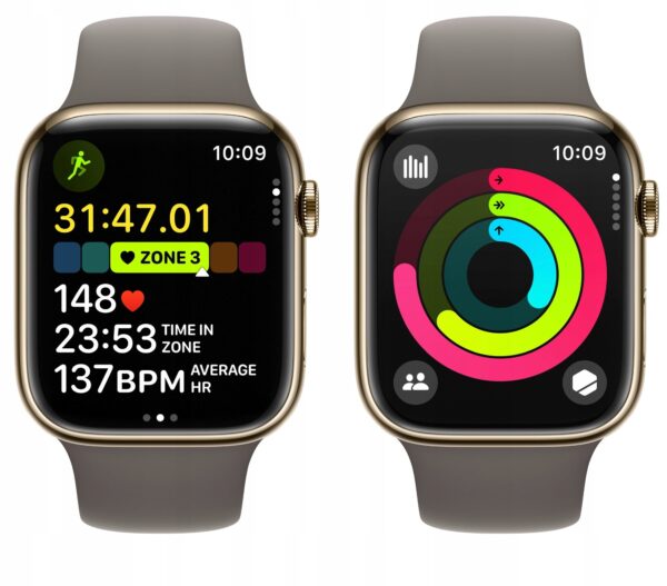 Smartwatch APPLE Watch 9 GPS + Cellular 45mm - obrazek 6