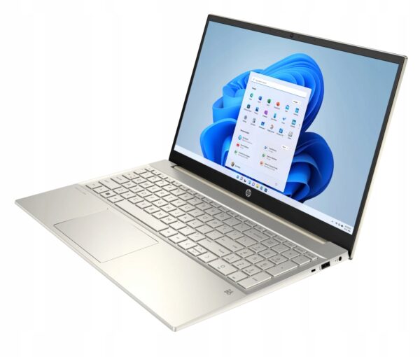 Złoty Laptop do pracy HP 15 Intel i5 8GB SSD 512GB FullHD Dotyk Win 11 - obrazek 7