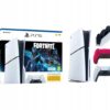 PlayStation 5 Slim 1TB Fortnite Cobalt + Pad Czerwony + Stacja Ładowania