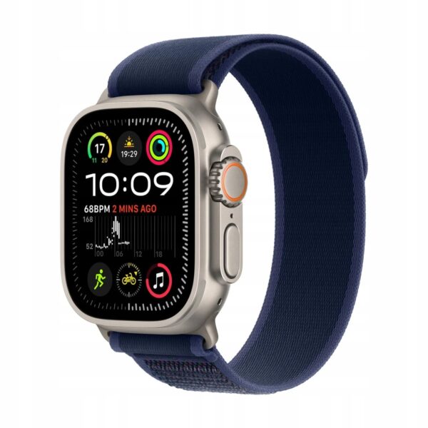 Apple Watch Ultra 2 GPS + Cellular 49mm koperta tytanowa + opaska Trail M-L