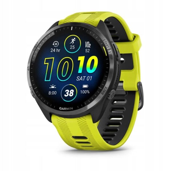 Garmin Forerunner 965 Tytanowa ramka żołty pasek 47mm - obrazek 14