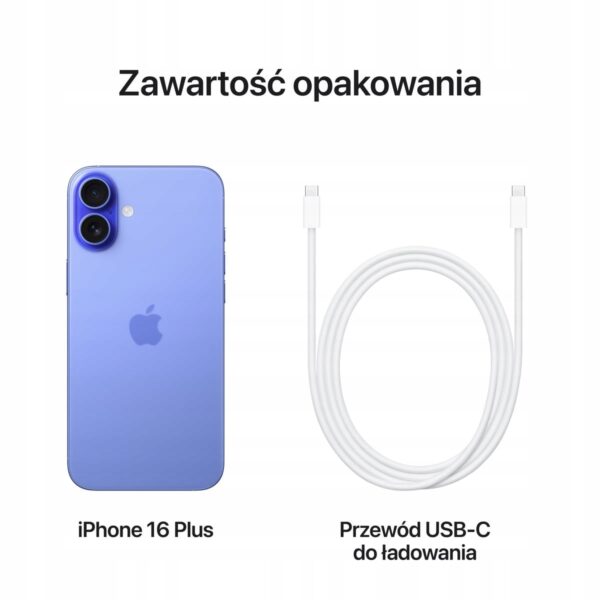 Apple iPhone 16 Plus 128GB Ultramaryna - obrazek 7