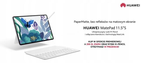 Tablet Huawei MatePad S 11,5 S 8/256GB Wi-Fi + Klawiatura - obrazek 13
