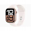 Apple Watch 10 GPS 42mm koperta z aluminium + pasek sportowy M/L różowy