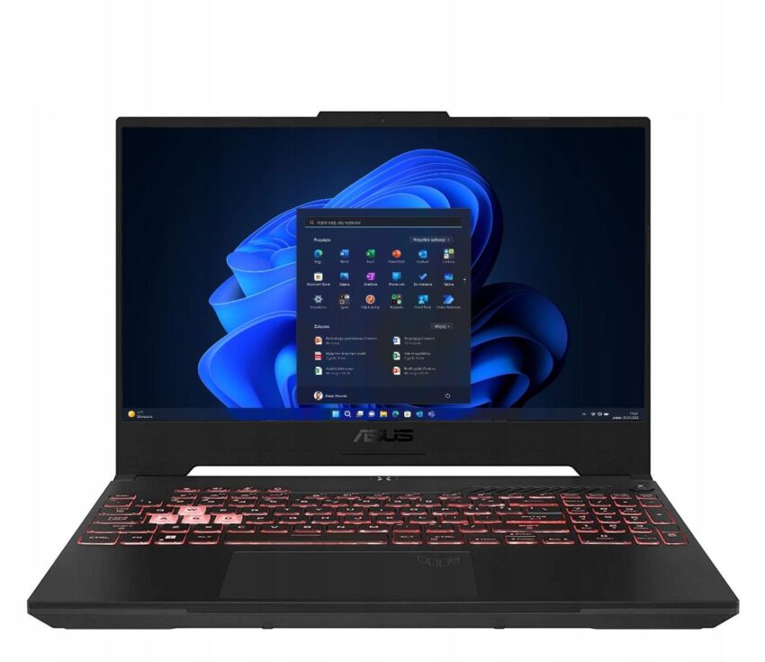Laptop dla Nauczyciela Asus TUF Gaming A15 R7 7735HS 16GB 512GB RTX4060 W11