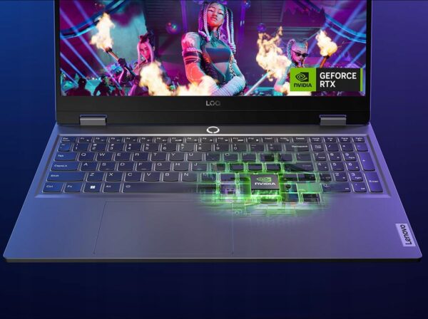Lenovo Gaming LOQ 15,6' 144Hz i5-12450HX DDR5 32GB SSD 1000GB RTX4060 Win11 - obrazek 2