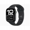 Apple Watch 10 GPS + Cellular 42mm z aluminium + pasek sportowy S/M czarny