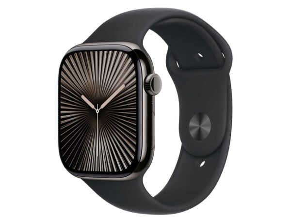 Apple Watch 10 GPS + Cellular 42mm z tytanu + pasek rozmiar M/L czarny
