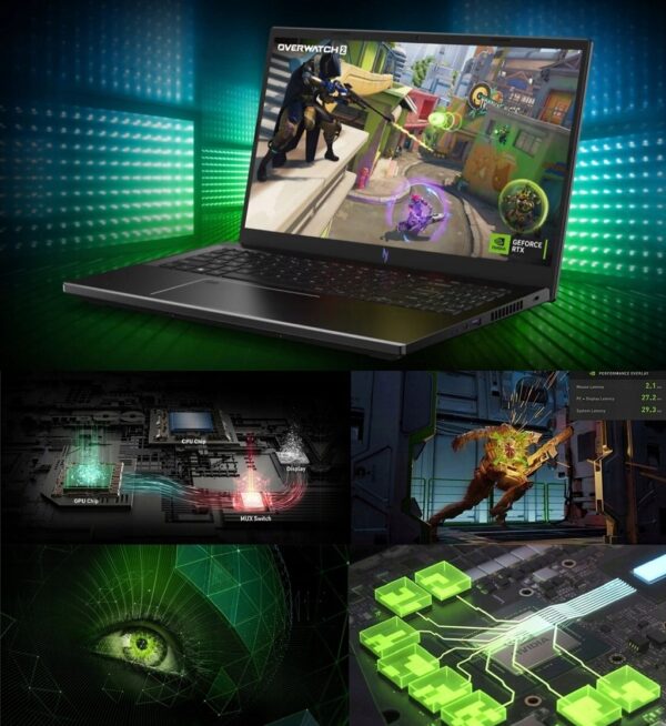 Laptop Acer Nitro V 15.6"FHD 144Hz Ryzen 5 7535HS 16GB SSD512 RTX3050 W11 - obrazek 5