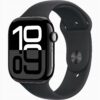 Apple Watch 10 GPS 46mm koperta z aluminium + pasek sportowy S/M czarny