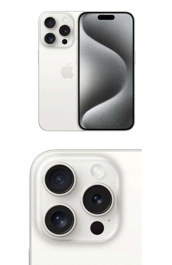 Apple iPhone 15 Pro Max 256GB White Titanium - obrazek 10