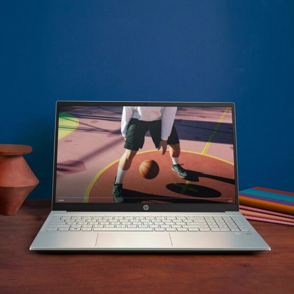 Złoty Laptop do pracy HP 15 Intel i5 8GB SSD 512GB FullHD Dotyk Win 11 - obrazek 5