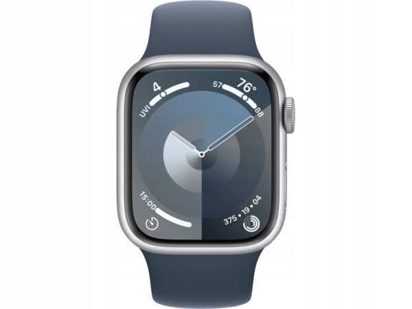 Smartwatch APPLE Watch 9 GPS + Cellular 41mm Srebrny S/M - obrazek 2
