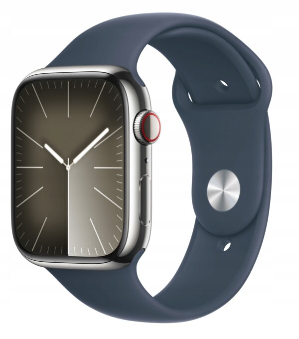 Smartwatch APPLE Watch Series 9 GPS + Cellular Koperta 45mm ze stali nierdz