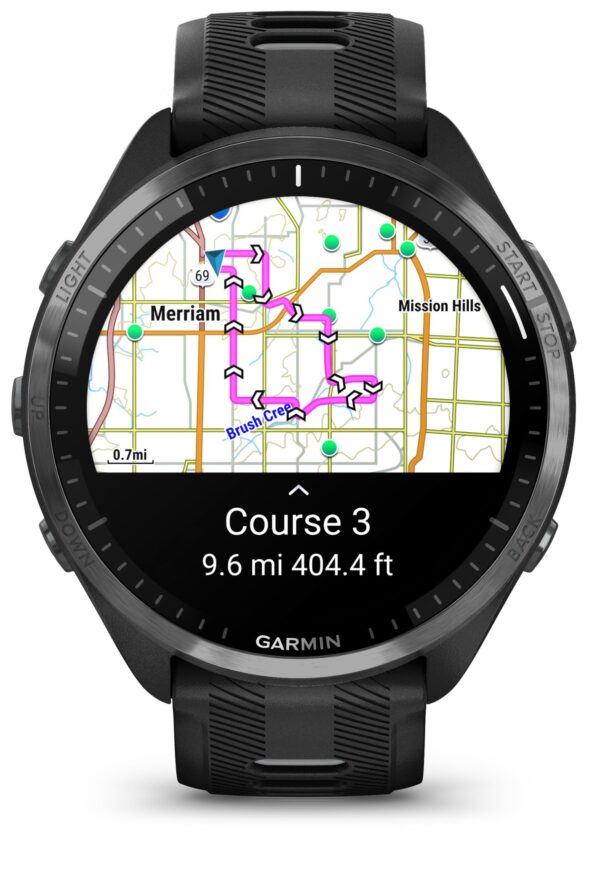 Garmin Forerunner 965 Czarny tytanowa ramka 47mm - obrazek 4