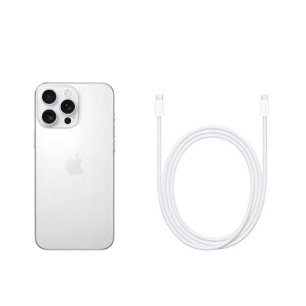 Apple iPhone 16 Pro Max 256GB tytan Biały - obrazek 9