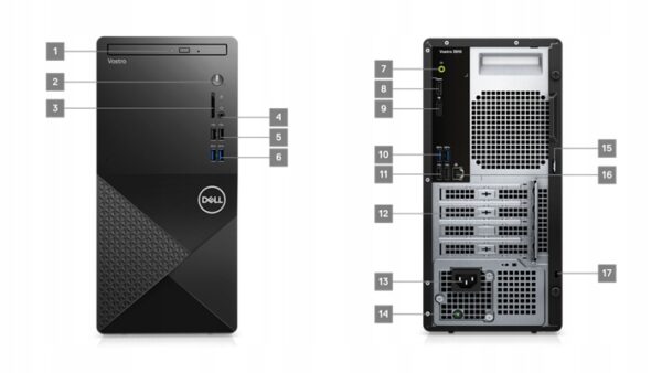 Dell Vostro 3910 i3-12100 8GB SSD512_M.2 DVD W11 - obrazek 9