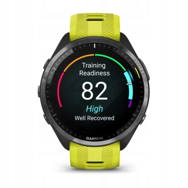Garmin Forerunner 965 Tytanowa ramka żołty pasek 47mm - obrazek 12