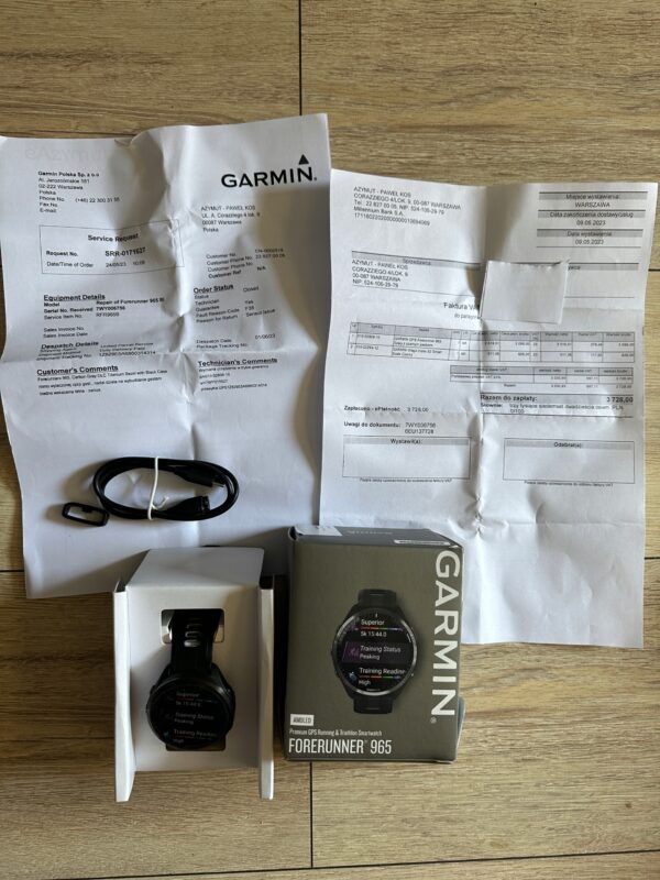 Garmin Forerunner 965 Czarny tytanowa ramka 47mm - obrazek 13