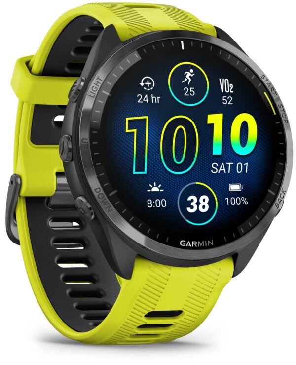 Garmin Forerunner 965 Tytanowa ramka żołty pasek 47mm - obrazek 13
