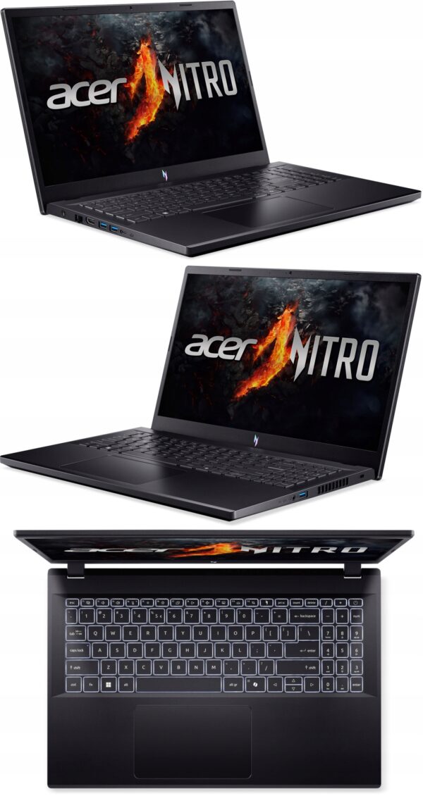 Laptop Acer Nitro V 15.6"FHD 144Hz Ryzen 5 7535HS 16GB SSD1024 RTX3050 W11 - obrazek 15