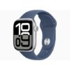 Apple Watch 10 GPS 42mm koperta z aluminium + pasek sportowy S/M denim