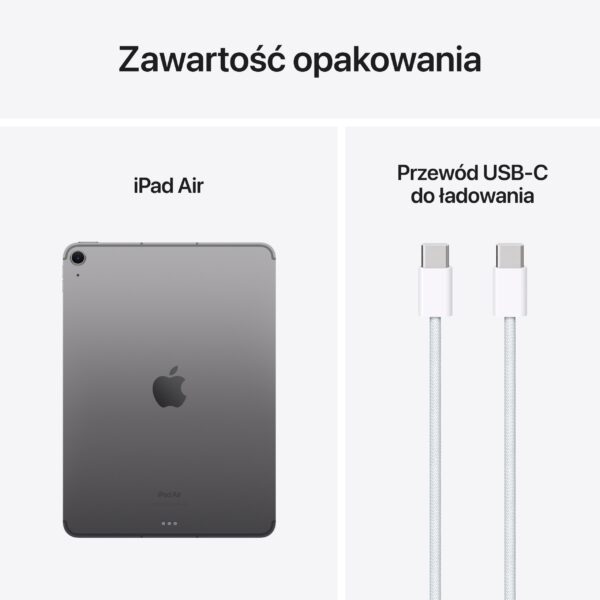 Apple iPad Air 11 M2 128GB Wi-Fi+5G SpaceGray - obrazek 8