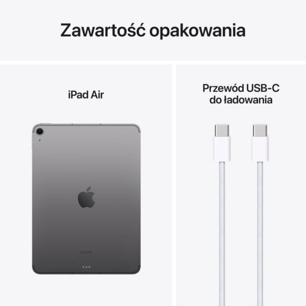 Apple iPad Air 11 M2 512GB Wi-Fi+5G SpaceGray - obrazek 2