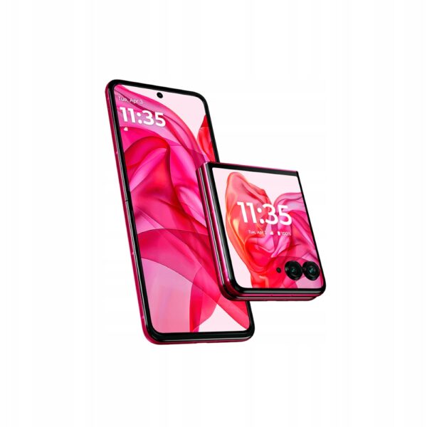 Smartfon Motorola razr 50 ultra 12/512GB 5G POLED 165Hz Hot Pink Różowy - obrazek 7