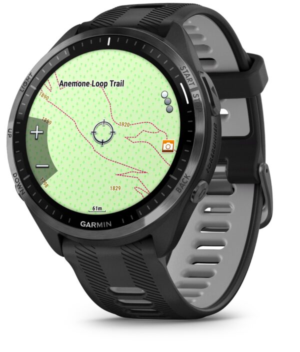 Garmin Forerunner 965 Czarny tytanowa ramka 47mm - obrazek 3