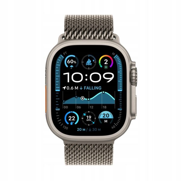 Apple Watch Ultra 2 GPS + Cellular 49mm tytan + bransoleta mediolańska M - obrazek 5