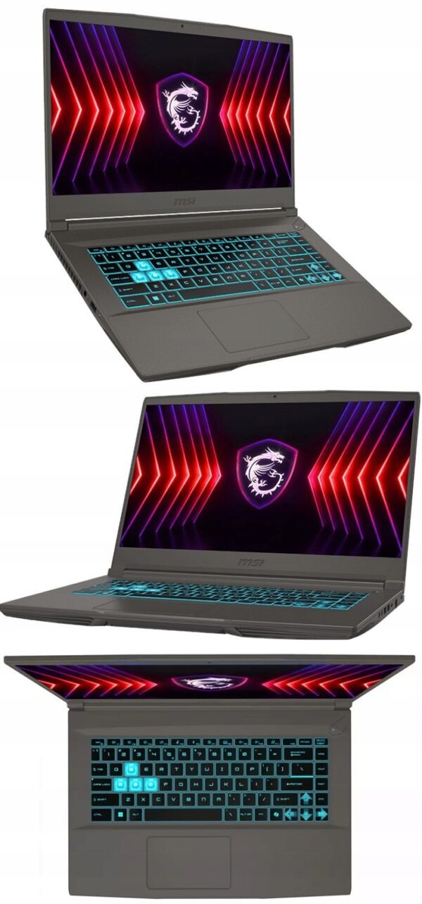 Laptop MSI Thin 15 B12UC 15,6 FHD 144Hz i5-12450H 16GB SSD512+1TB RTX3050 - obrazek 13